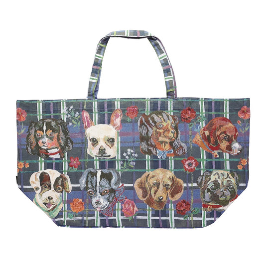 ナタリーレテ マーケットバッグ Dogs 犬