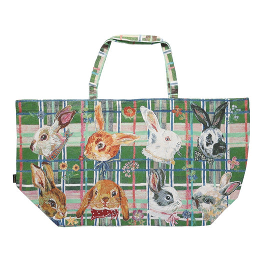 ナタリーレテ マーケットバッグ Rabbits うさぎ