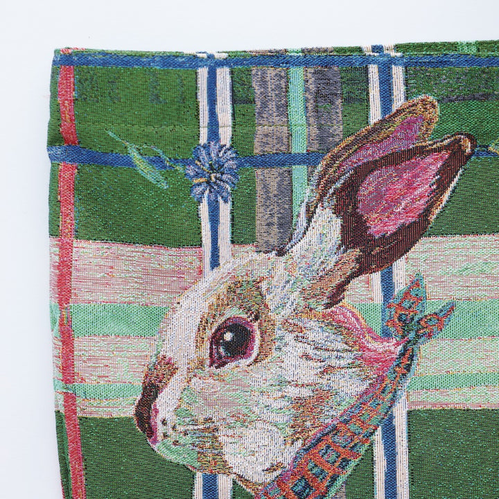 ナタリーレテ マーケットバッグ Rabbits うさぎ アップ