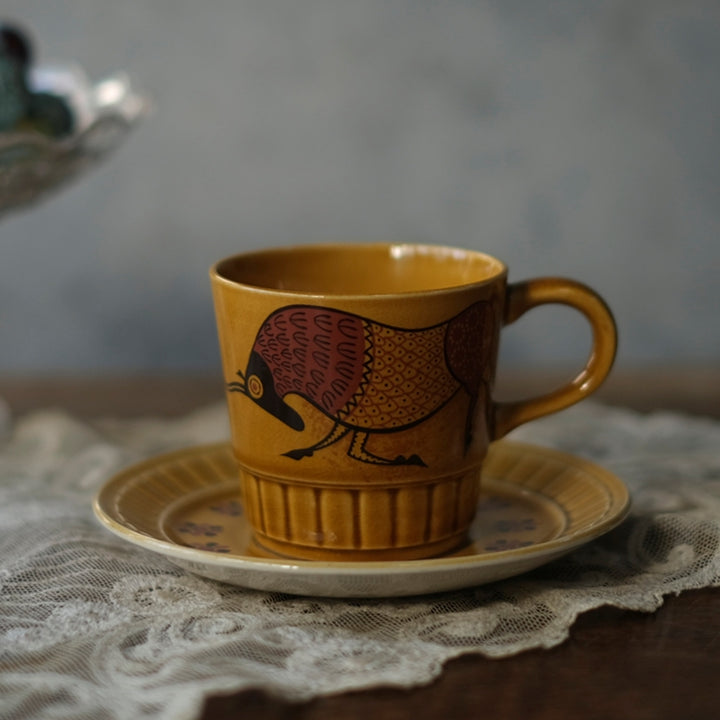 ヴィンテージ ティーカップ&ソーサー イギリス Palissy Taurus 牡牛座2