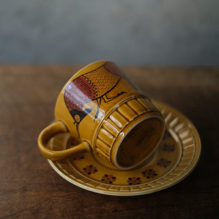 ヴィンテージ ティーカップ&ソーサー イギリス Palissy Taurus 牡牛座5