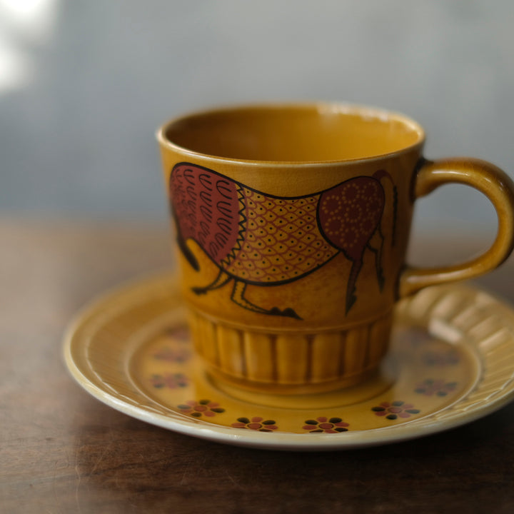 ヴィンテージ ティーカップ&ソーサー イギリス Palissy Taurus 牡牛座4