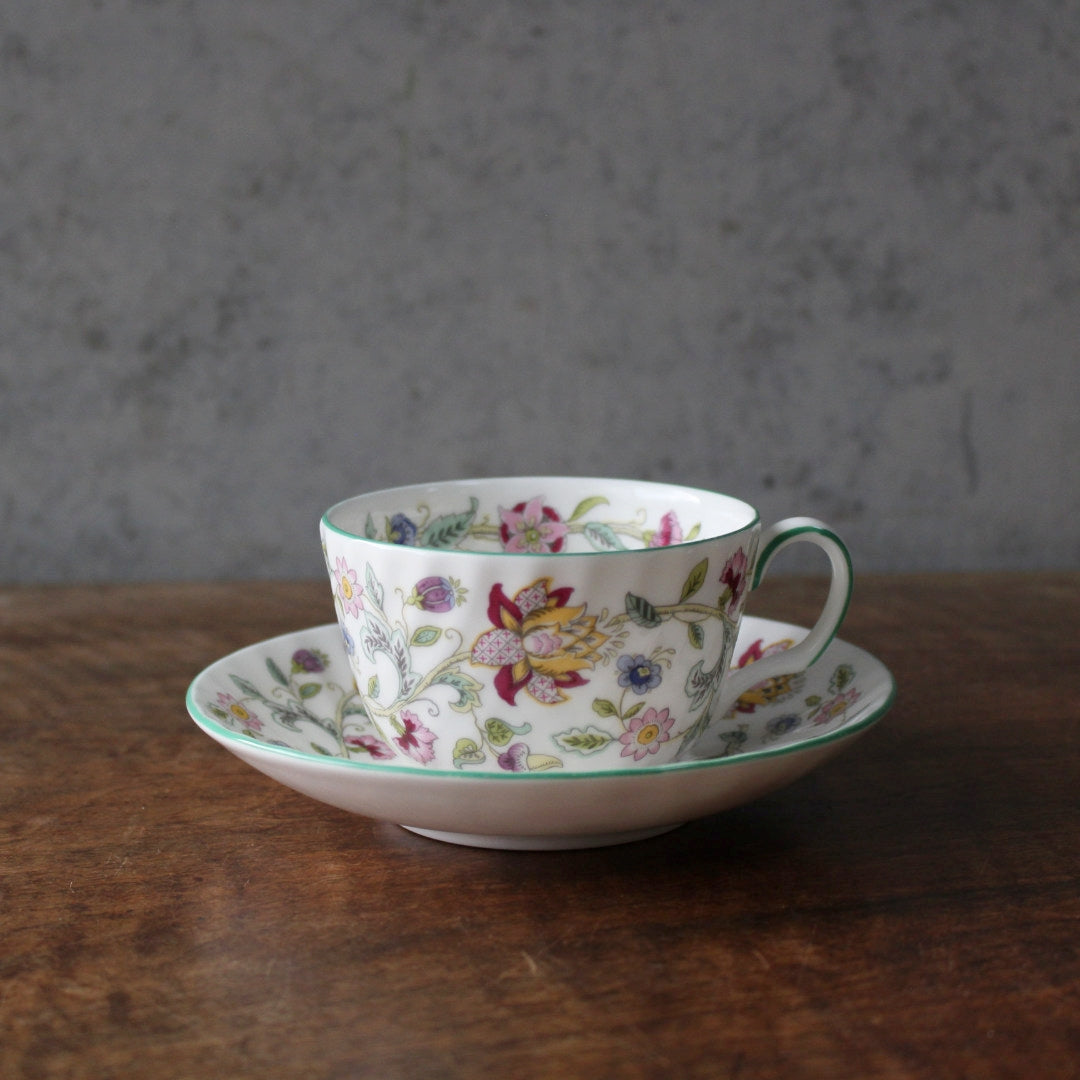 ヴィンテージティーカップトリオ MINTON Haddon Hall ミントン