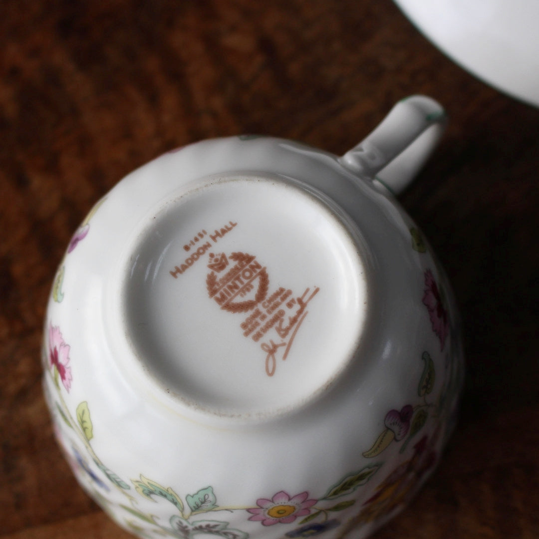 ヴィンテージティーカップトリオ MINTON Haddon Hall ミントン