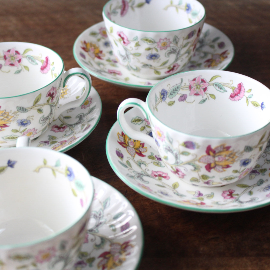 ヴィンテージティーカップトリオ MINTON Haddon Hall ミントン