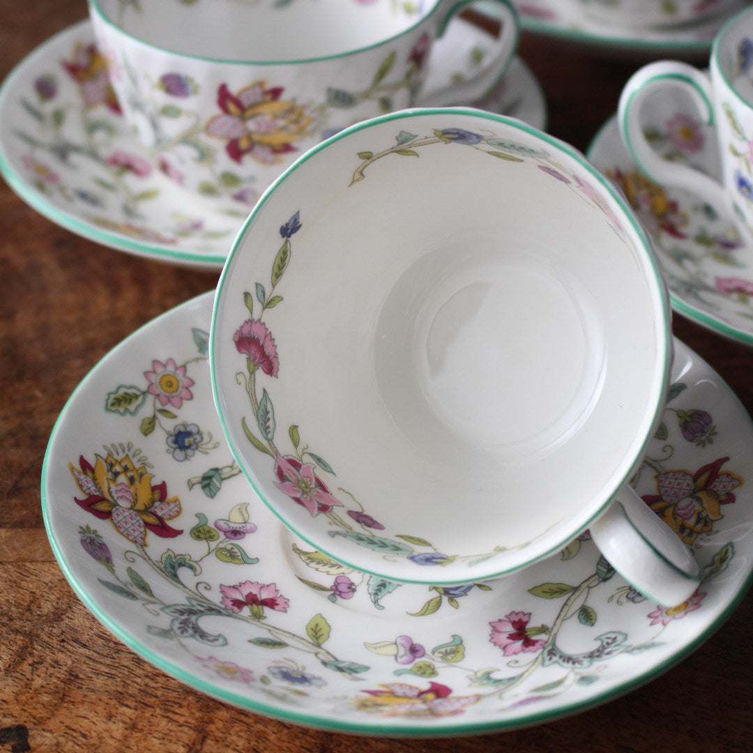 ヴィンテージティーカップトリオ MINTON Haddon Hall ミントン