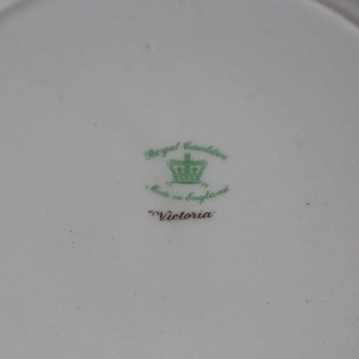 ヴィンテージ 皿 Victoria Royal Grafton ロイヤルグラフトン イギリス7