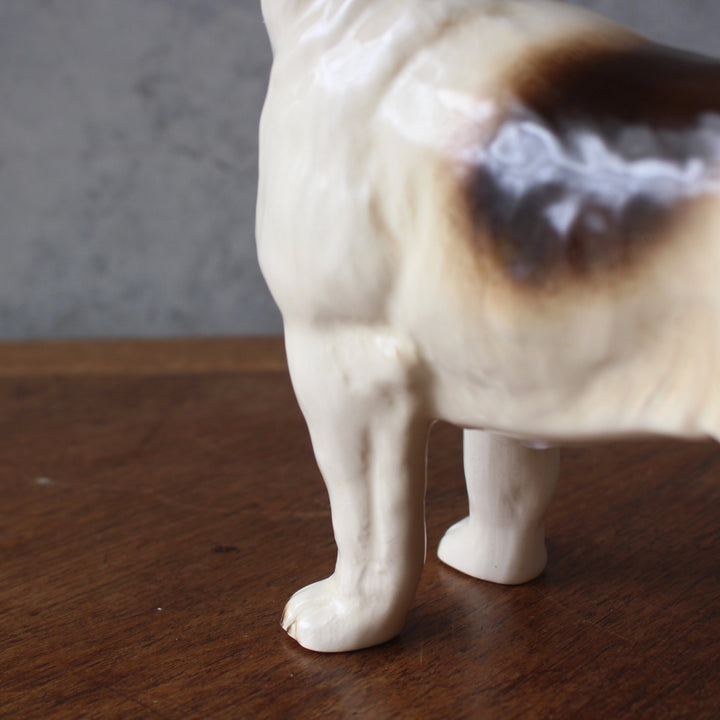 ヴィンテージフィギュリン 犬 ジャックラッセルテリア クーパークラフト 陶器 置物 イギリス