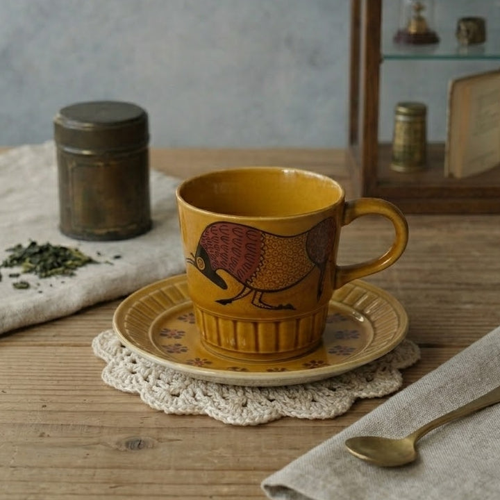 ヴィンテージ ティーカップ&ソーサー イギリス Palissy Taurus 牡牛座
