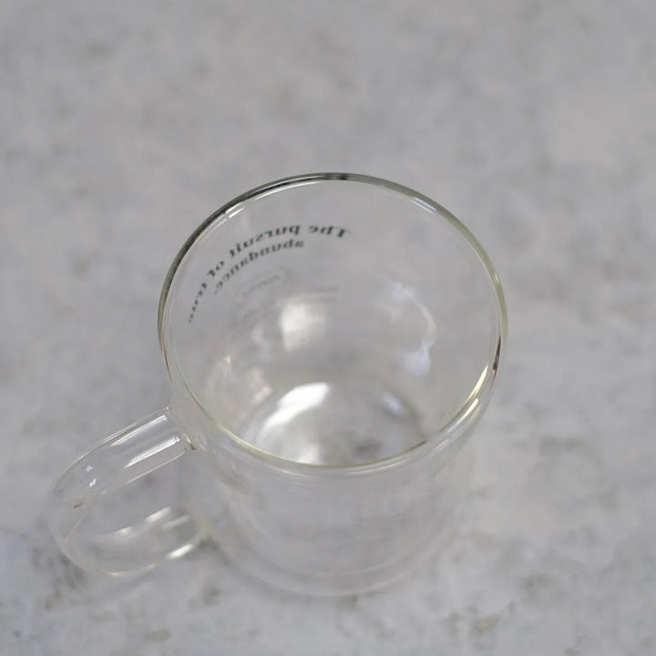 ガラスマグカップ クリア 350ml 耐熱 ダブルウォールグラス7