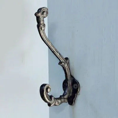 ロート・キャストアイアンフック/鋳物のコートフック