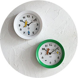 “アニマル2wayクロック”