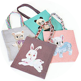 アニマルトートバッグ” width=