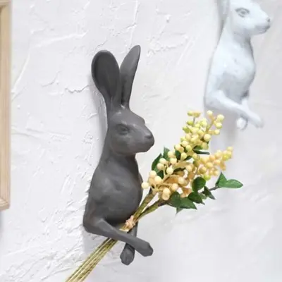 うさぎのオブジェ