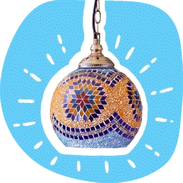 “夏のモロッコランプ”